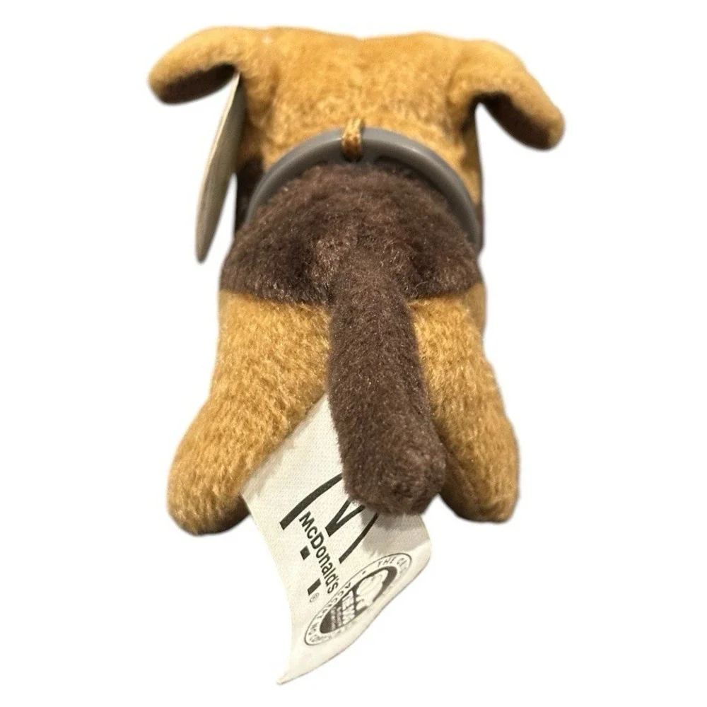 Vintage 2004 McDonald's The Dog German Shepherd Plush Toy Artist Collection